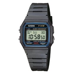 Reloj Digital Casio Collection Men F-91W-1Yeg/ 38Mm/ Negro