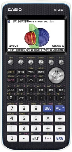 CALCULADORA CIENTIFICA GRAFICA FX-CG50 8 LINEAS 21 CATACT.