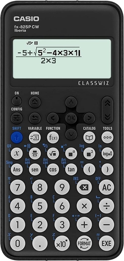 CALCULADORA CIENTIFICA FX-82SPCW CLASSWIZ 300 FUNCIONS