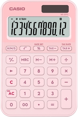 CALCULADORA SOBREMESA MS-20YC-LP COR COR-DE-ROSA