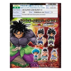 Set Gashapon Bandai Lote 40 Articulos Dragon Ball Super Udm