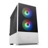 Mars Gaming Caja Mcz Premium M-Atx 2X Frgb Blanca