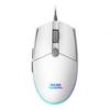 Ratón Gaming Mars Gaming Mmgw/ Hasta 3200Dpi/ Blanco