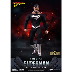 Figura Beast Kingdom Dc Comics Superman Dynamic8H Traje Negr