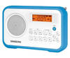 SANGEAN PRD18 B-A AZUL BLANCO RADIO DIGITAL PORTATIL FM AM