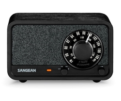 Sangean Wr-8 Roble De Medianoche / Radio Analógica De Madera