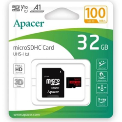 Tarjeta De Memoria Apacer 32Gb Microsd Hc Uhs 1 Con Adaptado