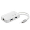 HUB EDIMAX EU-4308 USB-C 3PTOS USB3.0 +1RJ45 10/100/1000 BLA