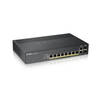 SWITCH ZYXEL 10 PUERTOS SMART MANAGED SERIE GS 8X GB COBRE
