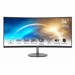 Msi Mp341Cq Monitor34 Uwqhd Vga Hdmi Mm Curv