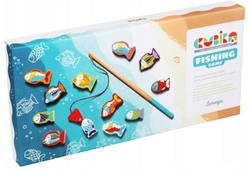 XOGO DE PESCA DE MADEIRA CUBIKA