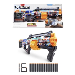 Sonic - Pistola Grande X-Shot 16 Dardos