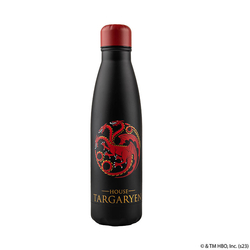 Botella Metálica Casa Targaryen 500 Ml, 7X26,5 Cm