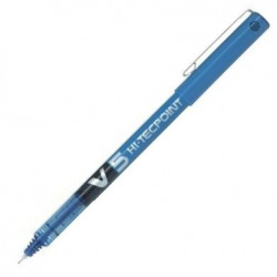 C/12 STYLO PILOT V5 BLEU POINTE 0,5MM