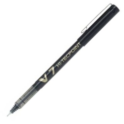BOX 12 PENS PILOT V7 BLACK 0,5MM TIP