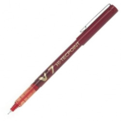 C/12 BOLIGRAF PILOT V7 VERMELL PUNTA 0,7MM