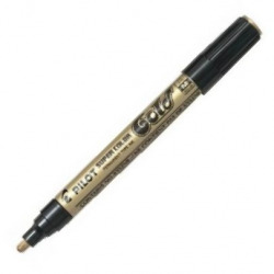 C/12 MARCADOR SUPER COR SC ORO PERMANENTE PONTA M