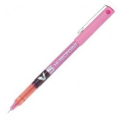 C/12 BOLIGRAFO PILOT V5 ROSA PUNTA 0,5MM