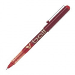 C/12 BOLIGRAFO PILOT V-BALL VERMELLO PUNTA 0,7MM