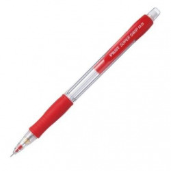 BOX OF 12 MECHANICAL PENCILS RED BODY SUPERGRIP H-185 0.5MM