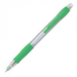 BOX OF 12 MECHANICAL PENCILS LIGHT GREEN BODY SUPERGRIP H-185 0.5MM