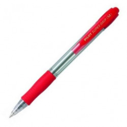 C/12 STYLO PILOT SUPERGRIP ROUGE POINTE 1,0MM