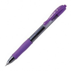 C/12 STYLO PILOT G-2 VIOLETTE PASTEL POINTE 0,7MM