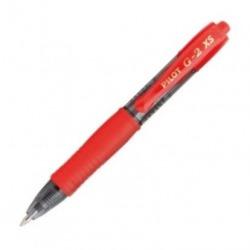 C/12 STYLO PILOT G-2 PIXIE ROUGE POINTE 0,7MM