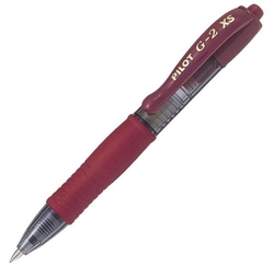 C/12 STYLO PILOT G-2 PIXIE BURDEOS POINTE 0,7MM