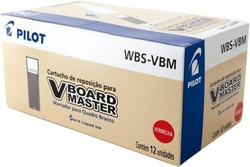 C/12 RECAMBIO CARTUCHO TINTA VERMELLO VBOARD MASTER