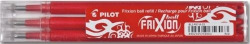 PACK 3 REFILLS PEN PILOT FRIXION BALL RED 0,7MM