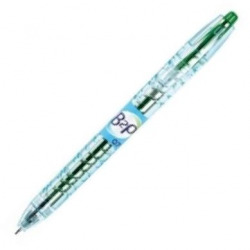 C/10 CANETA PILOT GEL B2P BEGREEN VERDE