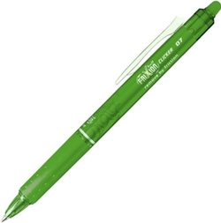 C/12 CANETA FRIXION CLICKER BALL 0,7MM VERDE LIMA