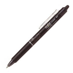 C/12 CANETA FRIXION CLICKER POINT 0,5MM PRETO APAGÁVEL