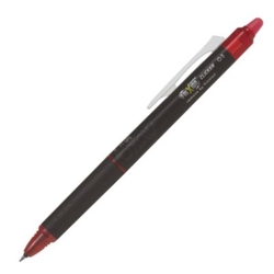 C/12 CANETA FRIXION CLICKER POINT 0,5MM VERMELHO APAGÁVEL