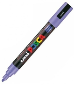 MARQUEUR UNI-POSCA PC5M COULEUR LILA POINTE 1.8-2.5MM