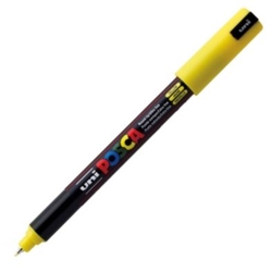 MARCADOR UNI-POSCA PC1MR COR AMARELO PONTA 0,7MM