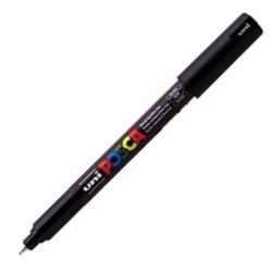 MARCADOR UNI-POSCA PC1MR COLOR NEGRE PUNTA 0,7MM
