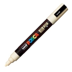 MARCADOR UNI-POSCA PC5M COR MARFIL 1.8-2.5MM