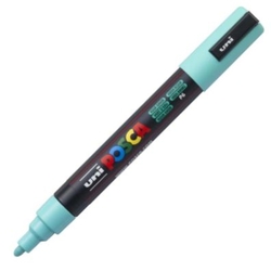 MARQUEUR UNI-POSCA PC5M COULEUR VERT MARIN POINTE 1.8-2.5MM
