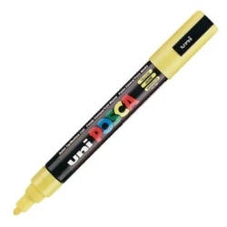 MARCADOR UNI-POSCA PC5M COR AMARELO FLUO PUNTA 1,8-2,5MM