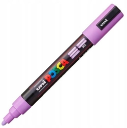 MARCADOR UNI-POSCA PC5M COR LAVANDA PUNTA 1.8-2.5MM