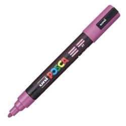 MARCADOR UNI-POSCA PC5M COR FRAMBUESA 1.8-2.5MM