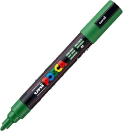 MARCADOR UNI-POSCA PC5M COR VERDE BOSQUE PONTA 1,8-2,5MM