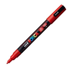 UNI-POSCA PC3M RED MARKER 0.9-1.3MM