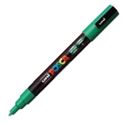 UNI-POSCA PC3M MARKER GREEN COLOR 0.9-1.3MM