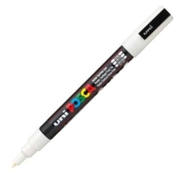 MARCADOR UNI-POSCA PC3M COLOR BLANC 0,9-1.3MM
