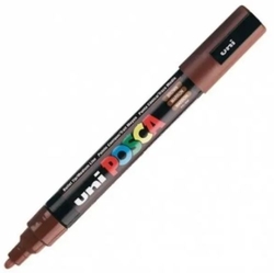 MARCADOR UNI-POSCA PC5M COLOR MARRON PUNTA 1.8-2.5MM