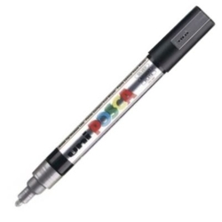 MARQUEUR UNI-POSCA PC5M COULEUR ARGENT POINTE 1,8-2,5MM