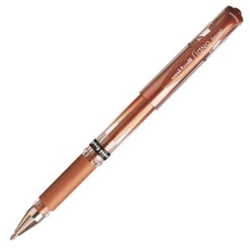 C/12 CANETAS UNI-BALL SIGNO BROAD COR BRONCE 1MM